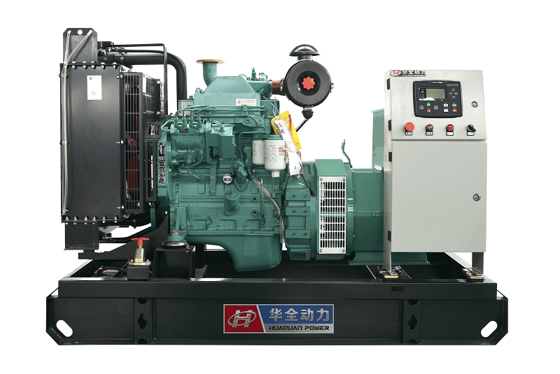 4月13日，一臺50kw柴油發(fā)電機(jī)組從華全動(dòng)力發(fā)往山東